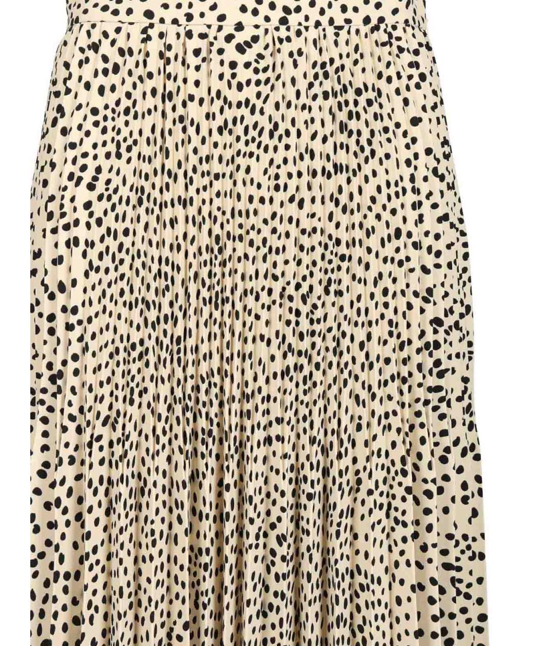 MAX MARA STUDIO Мульти полиэстеровая юбка миди, фото 4