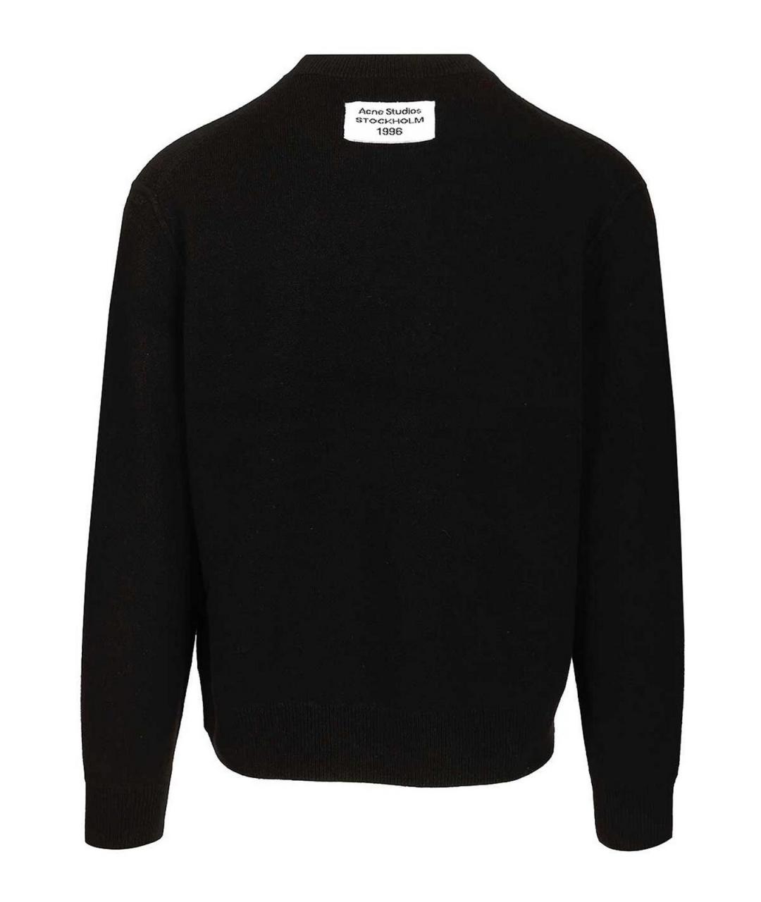 ACNE STUDIOS Черный кашемировый джемпер / свитер, фото 2