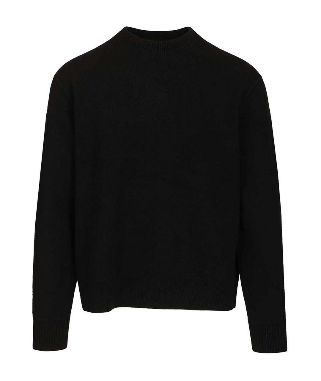ACNE STUDIOS Черный кашемировый джемпер / свитер, фото 1
