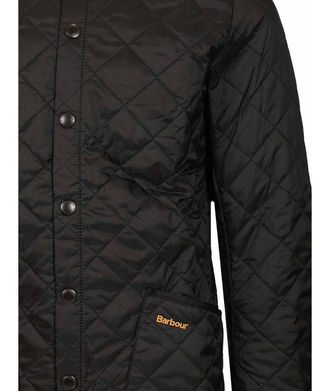 BARBOUR Черная куртка, фото 4