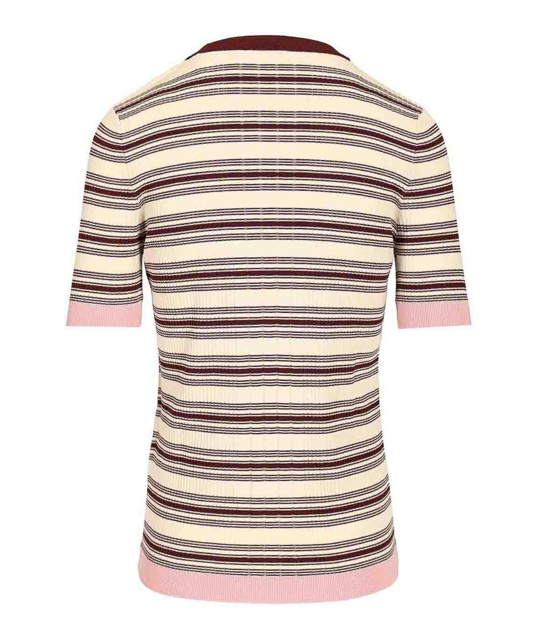 MONCLER Мульти хлопковая футболка, фото 2
