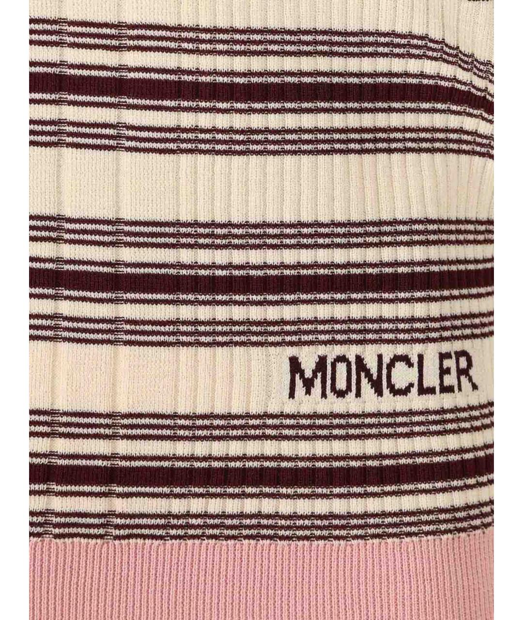 MONCLER Мульти хлопковая футболка, фото 4