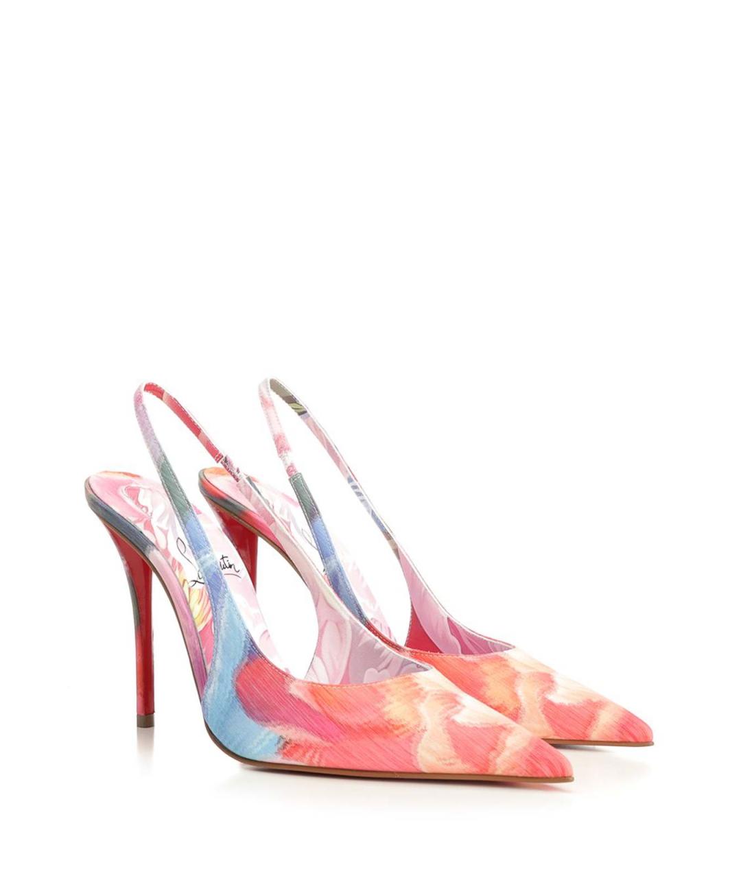 CHRISTIAN LOUBOUTIN Мульти кожаные туфли, фото 2
