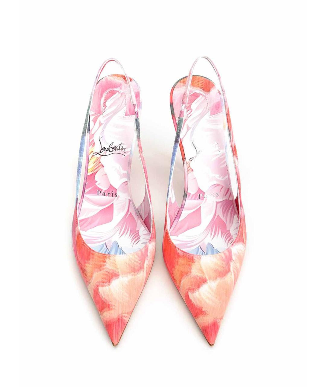 CHRISTIAN LOUBOUTIN Мульти кожаные туфли, фото 5