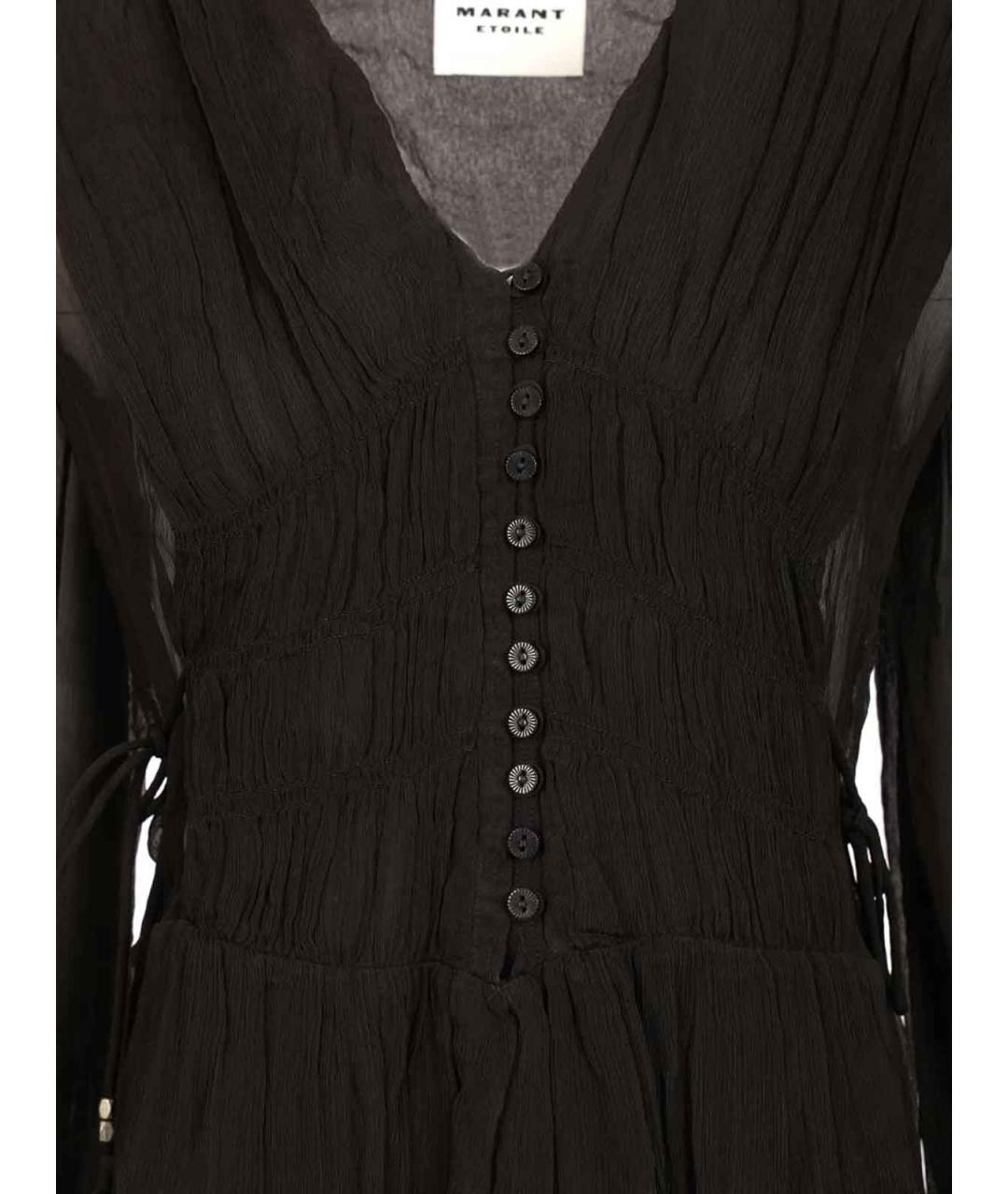 ISABEL MARANT Черное повседневное платье, фото 4