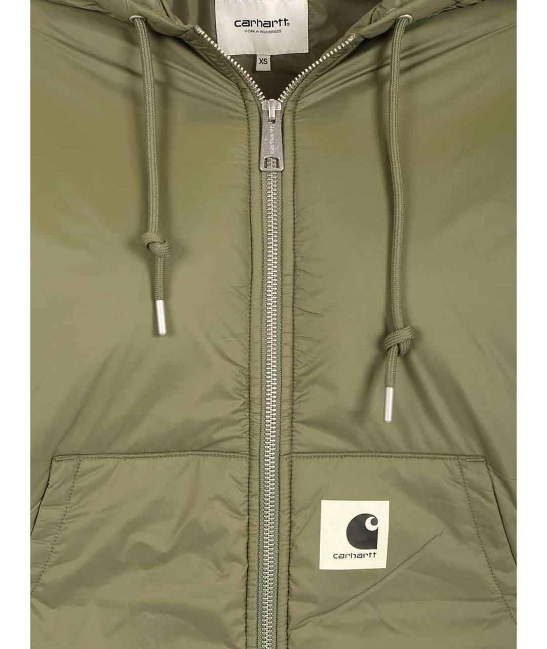 CARHARTT Зеленая полиамидовая куртка, фото 4