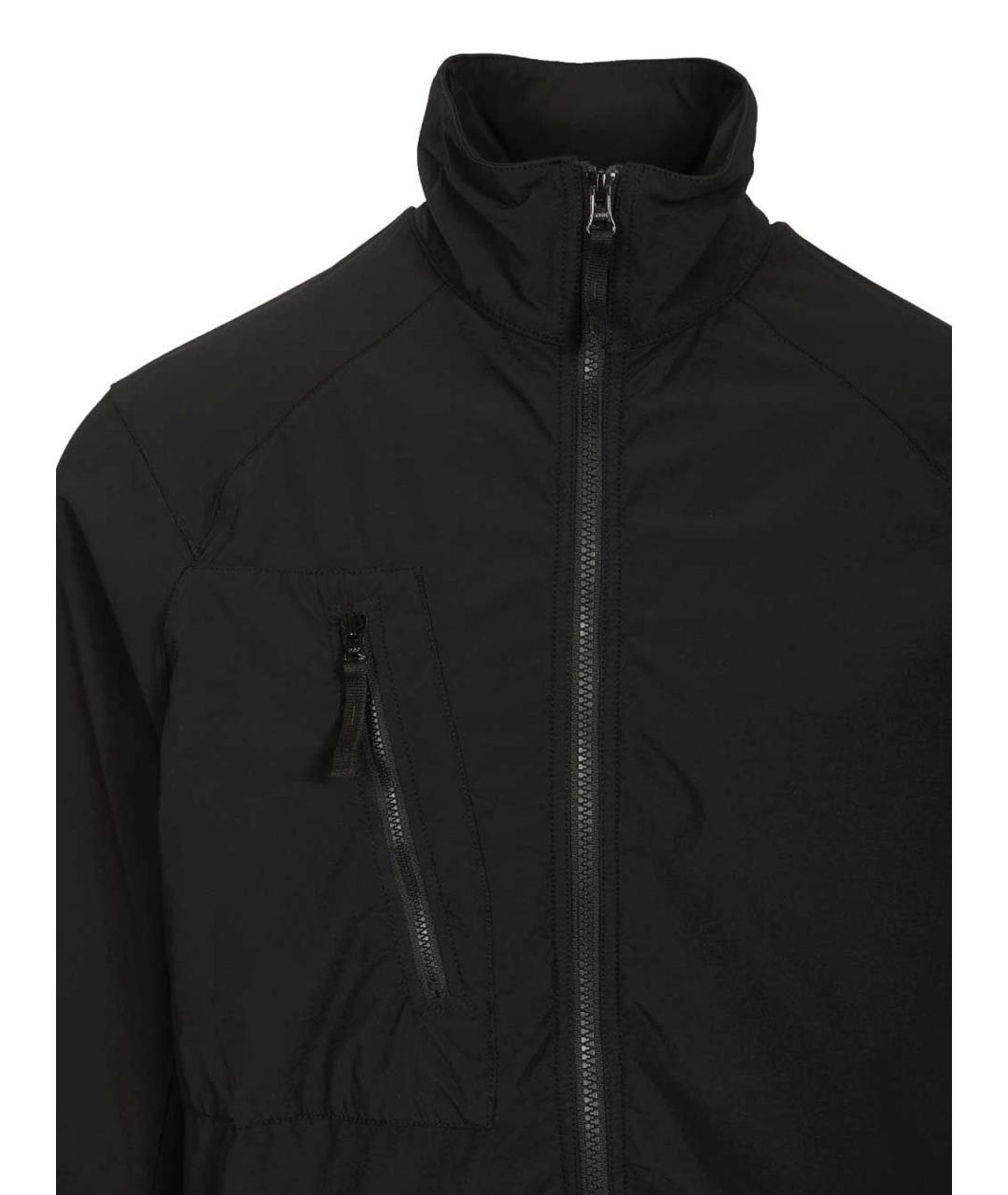 STONE ISLAND Черная полиамидовая куртка, фото 4