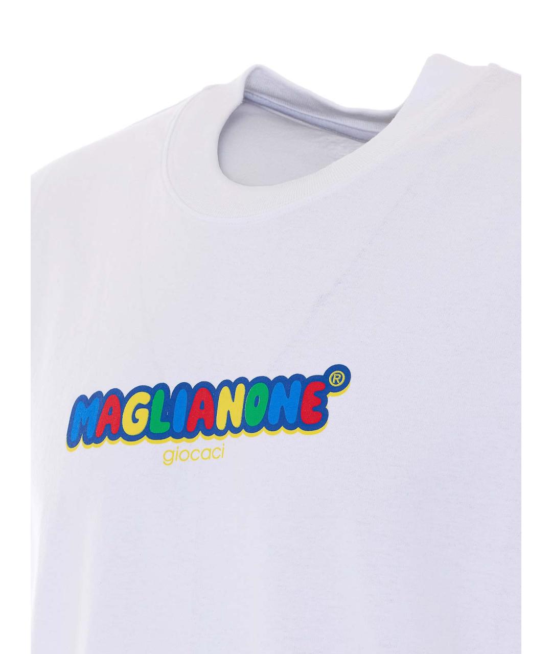 MAGLIANO Белая хлопковая футболка, фото 3