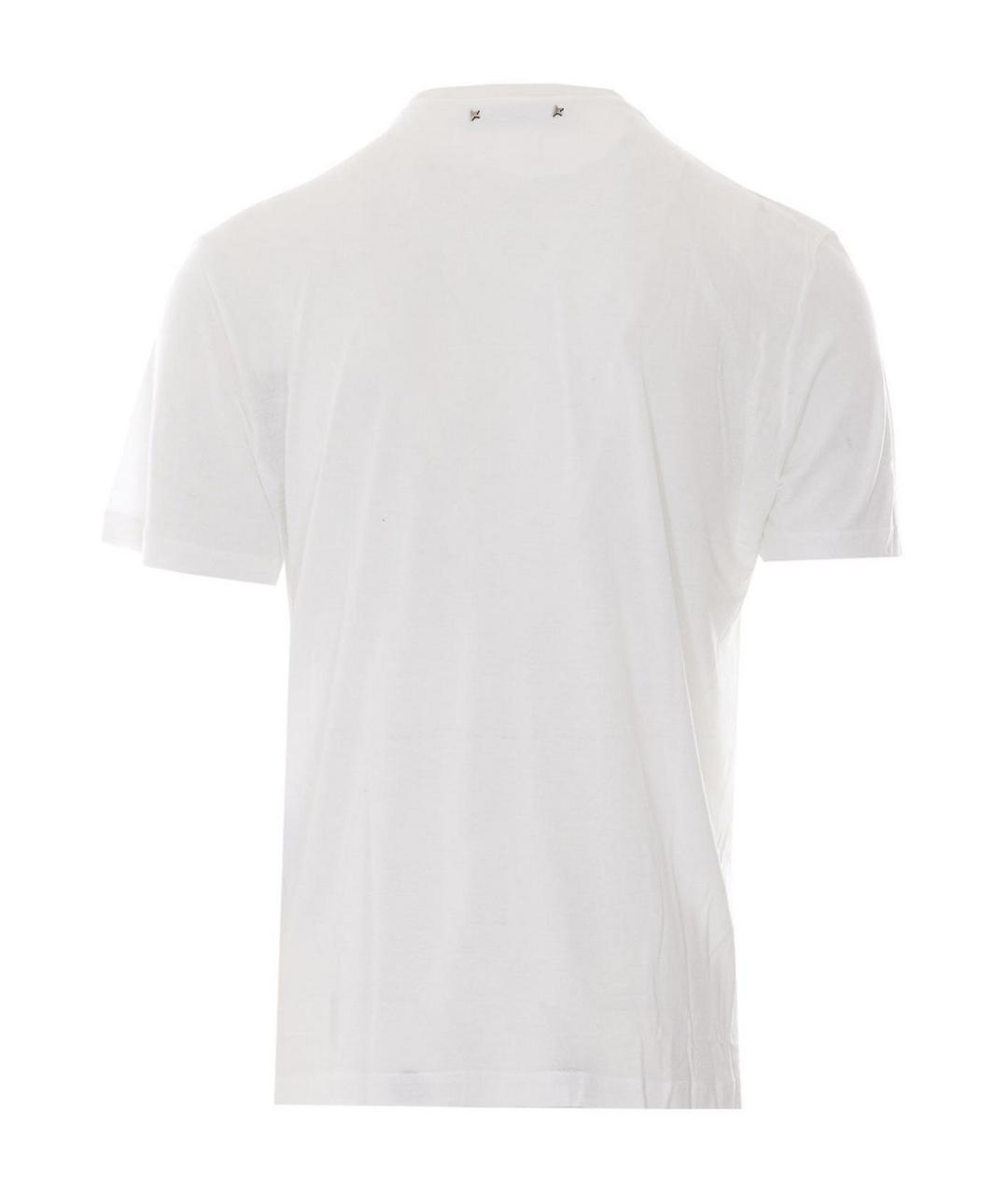 GOLDEN GOOSE DELUXE BRAND Белая футболка, фото 2