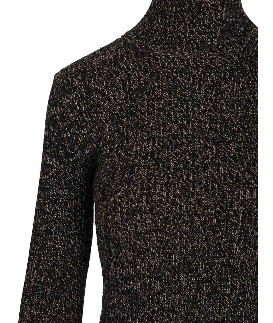 MAX MARA Черная кашемировая водолазка, фото 4