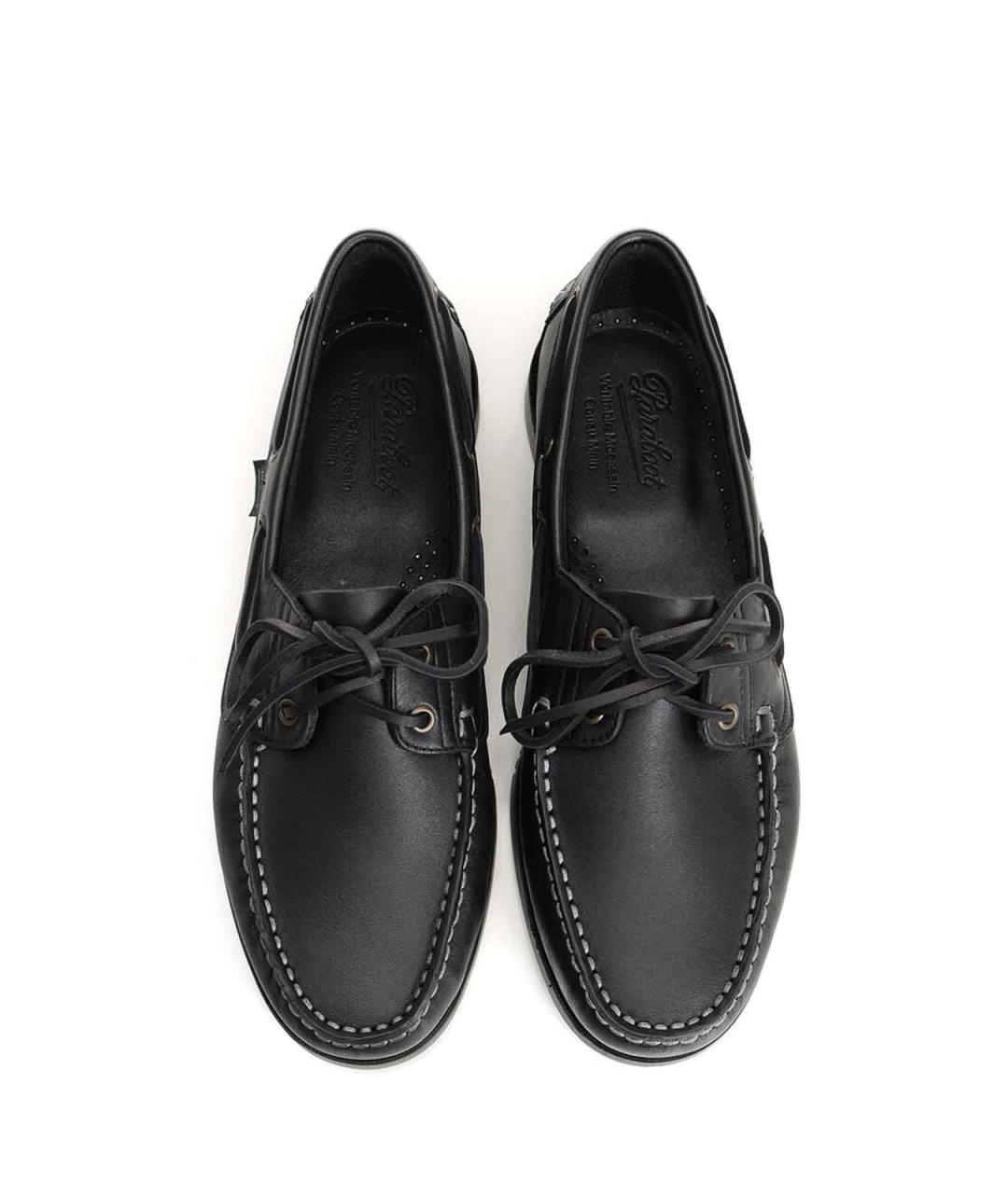 PARABOOT Черные кожаные лоферы, фото 5