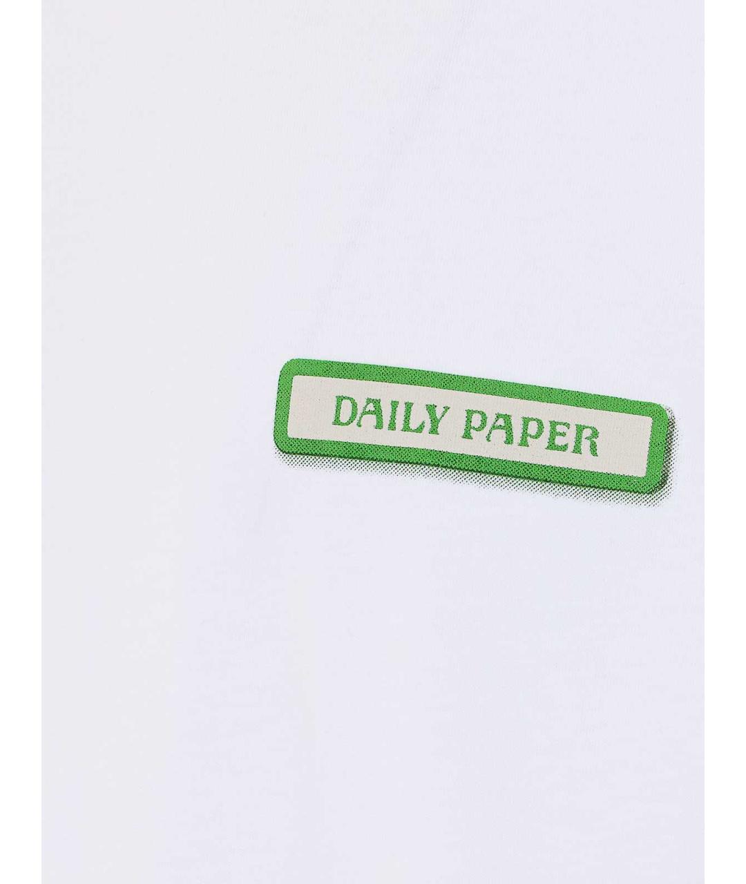 DAILY PAPER Белая футболка, фото 3