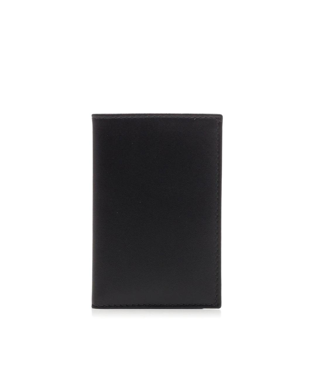 COMME DES GARÇONS Черный кожаный кошелек, фото 5
