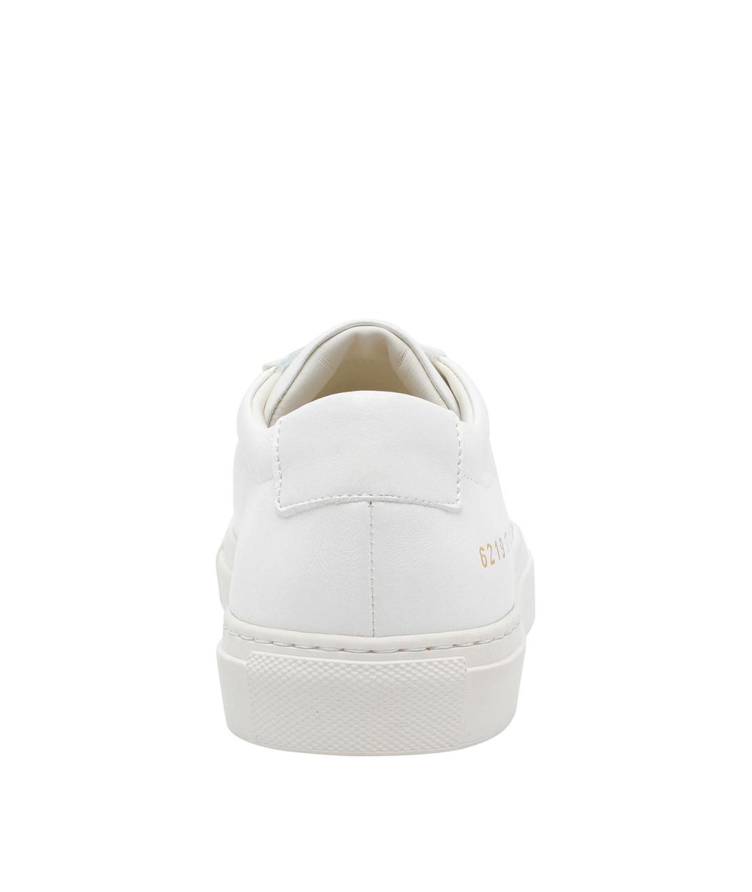 COMMON PROJECTS Белые кожаные кроссовки, фото 4