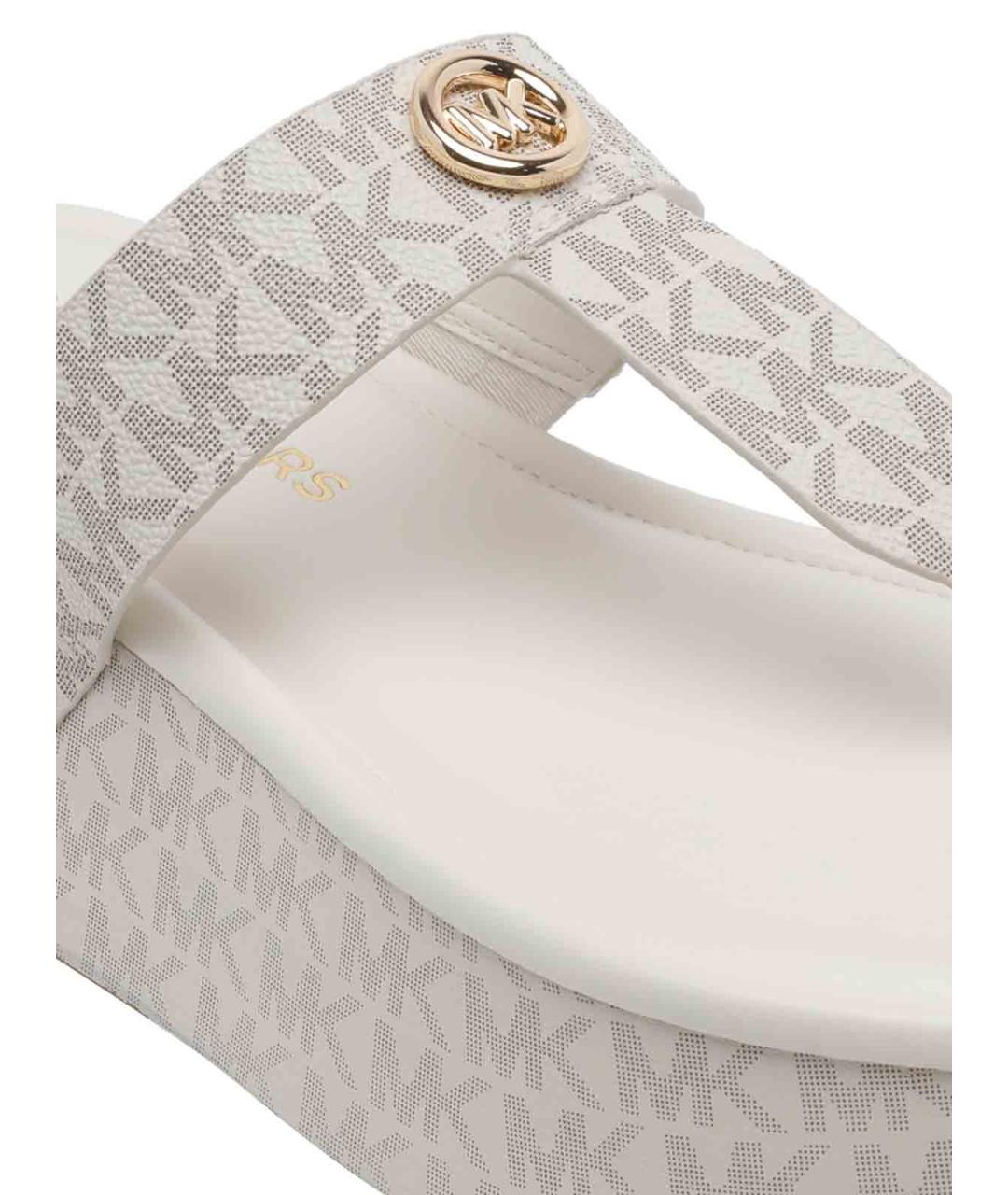 MICHAEL MICHAEL KORS Белые сандалии, фото 4