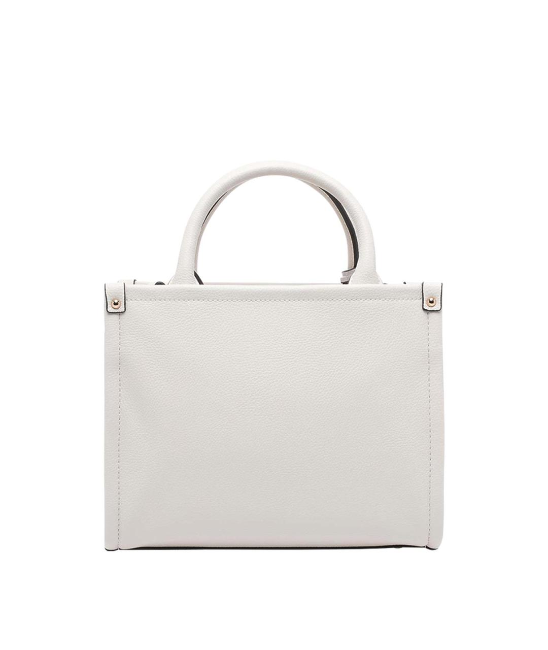 LIU JO Белая синтетическая сумка тоут, фото 3