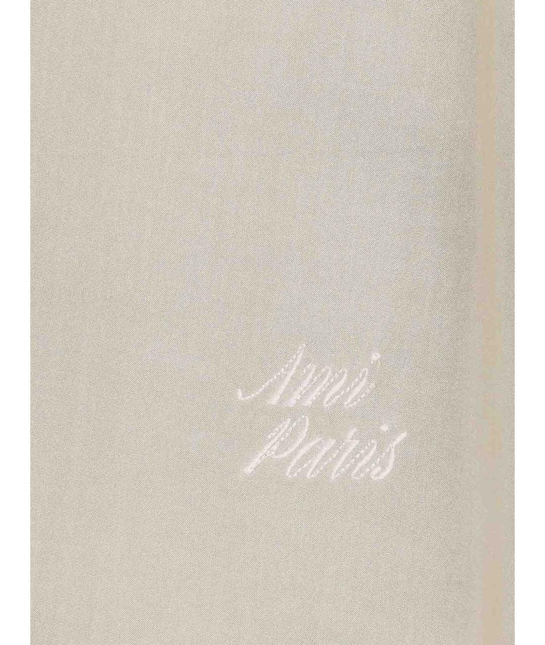 Ami Paris Бежевая классическая рубашка, фото 3