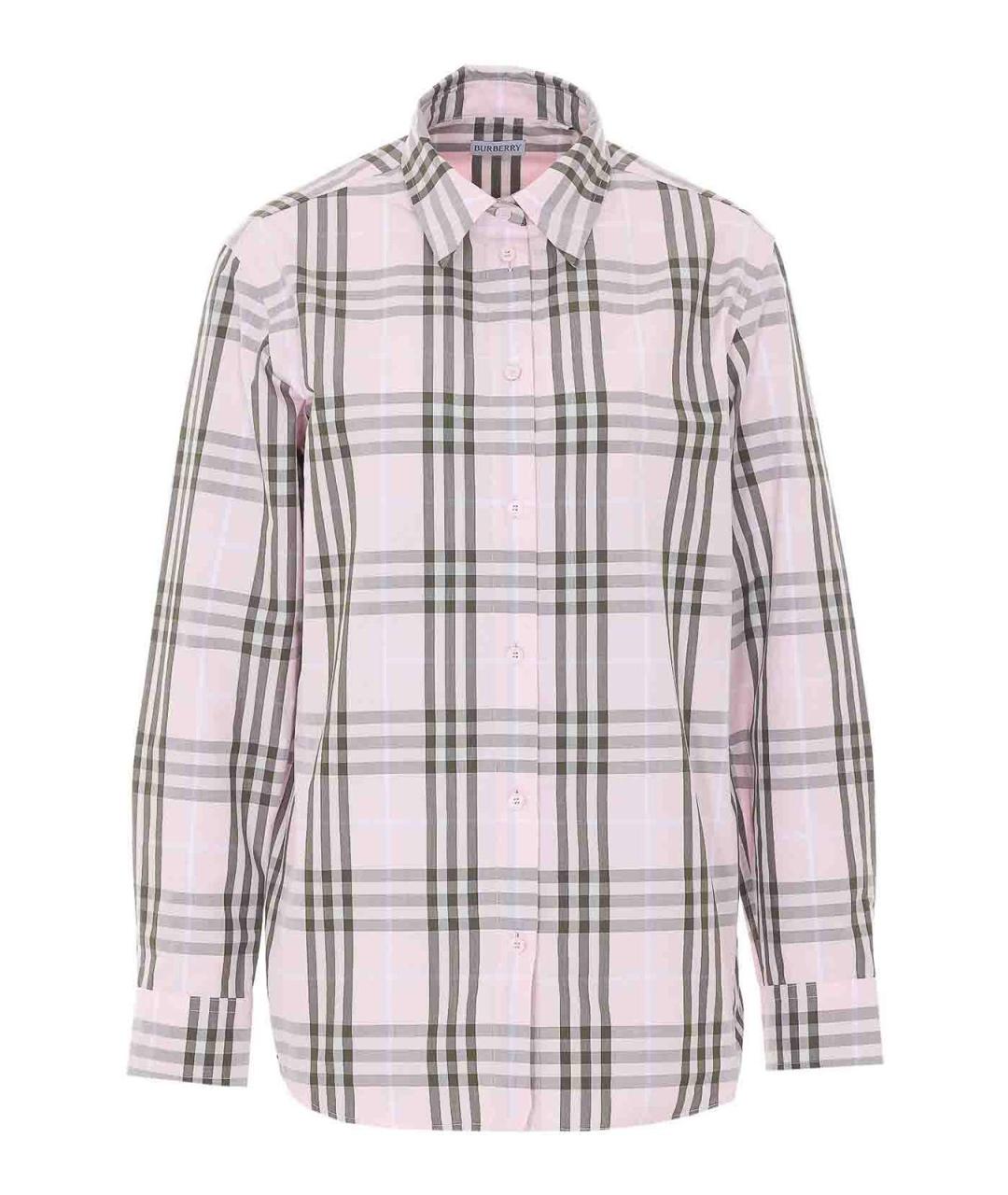 BURBERRY Мульти хлопковая рубашка, фото 1