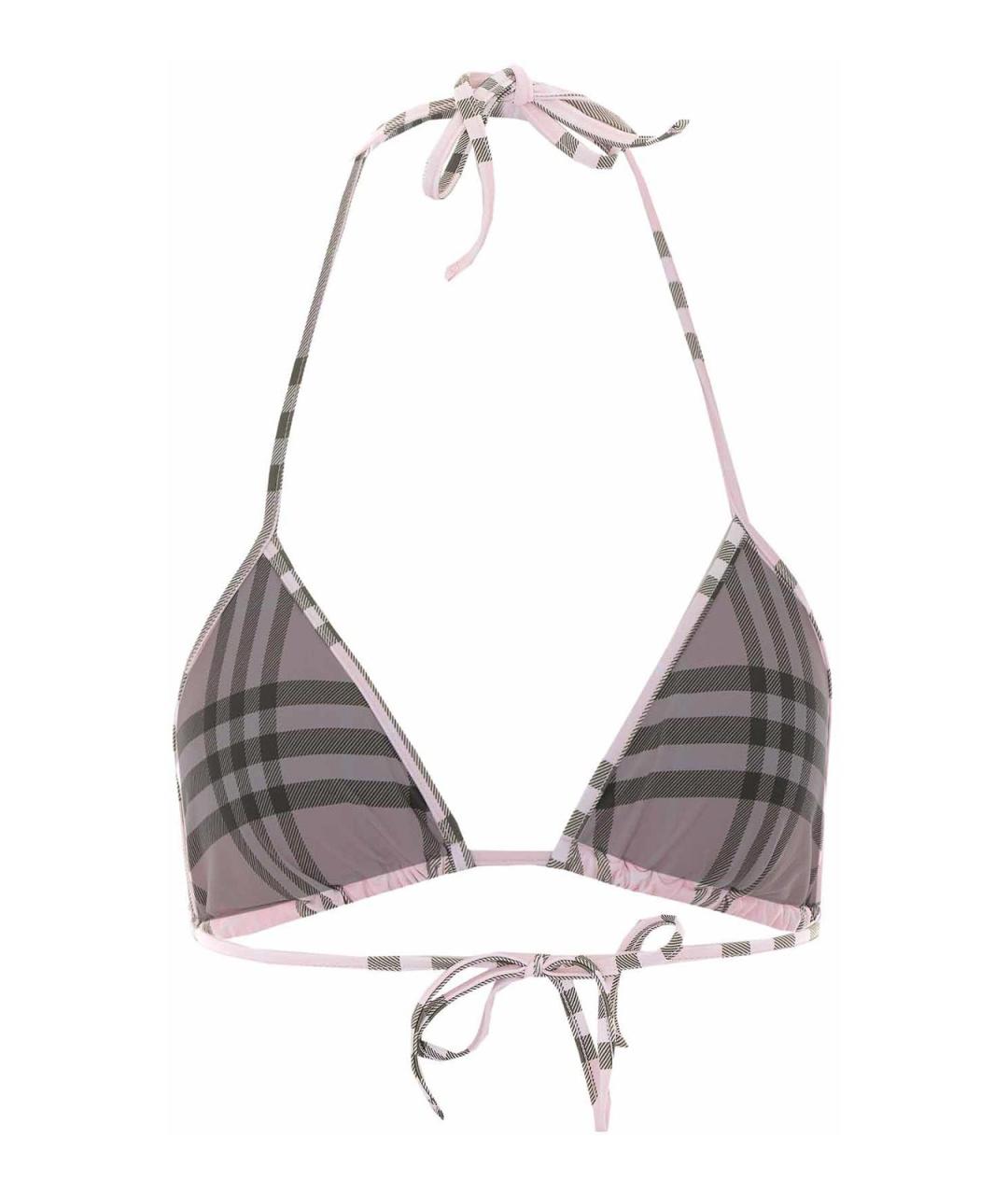 BURBERRY Розовый полиамидовый купальник, фото 2