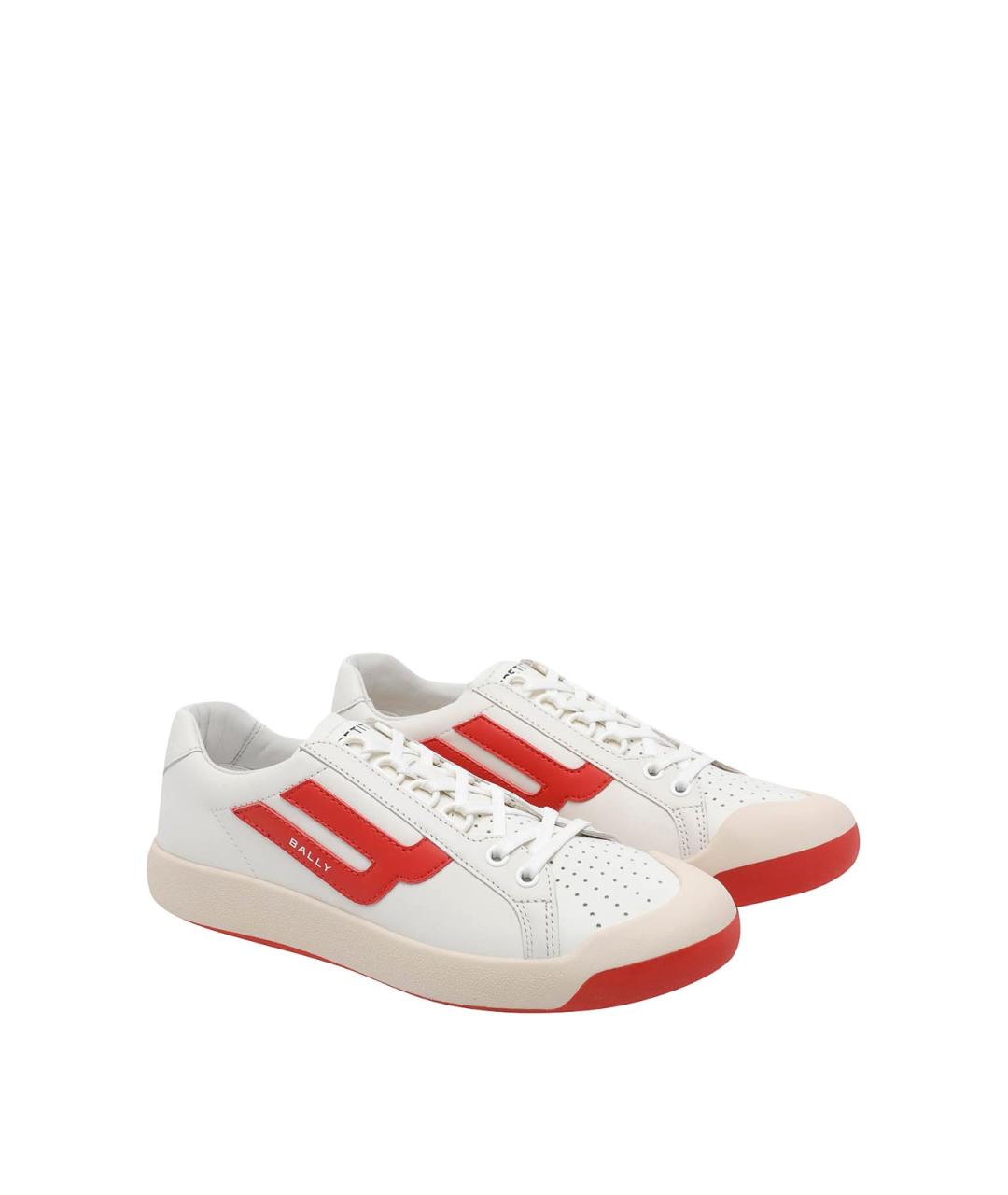 BALLY Мульти кожаные низкие кроссовки / кеды, фото 2