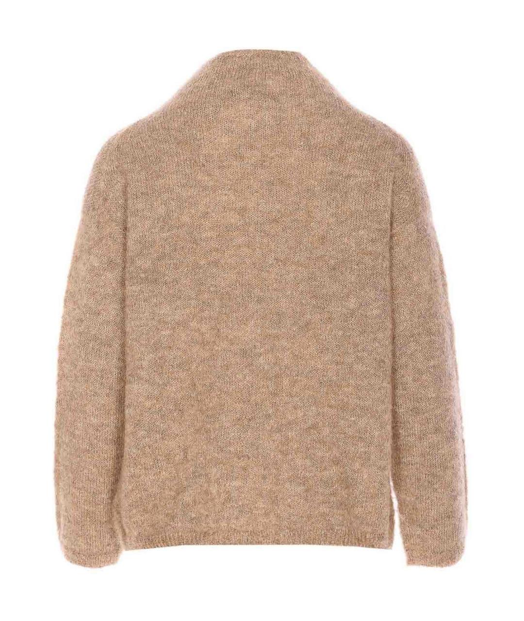 'S MAX MARA Бежевый джемпер / свитер, фото 2