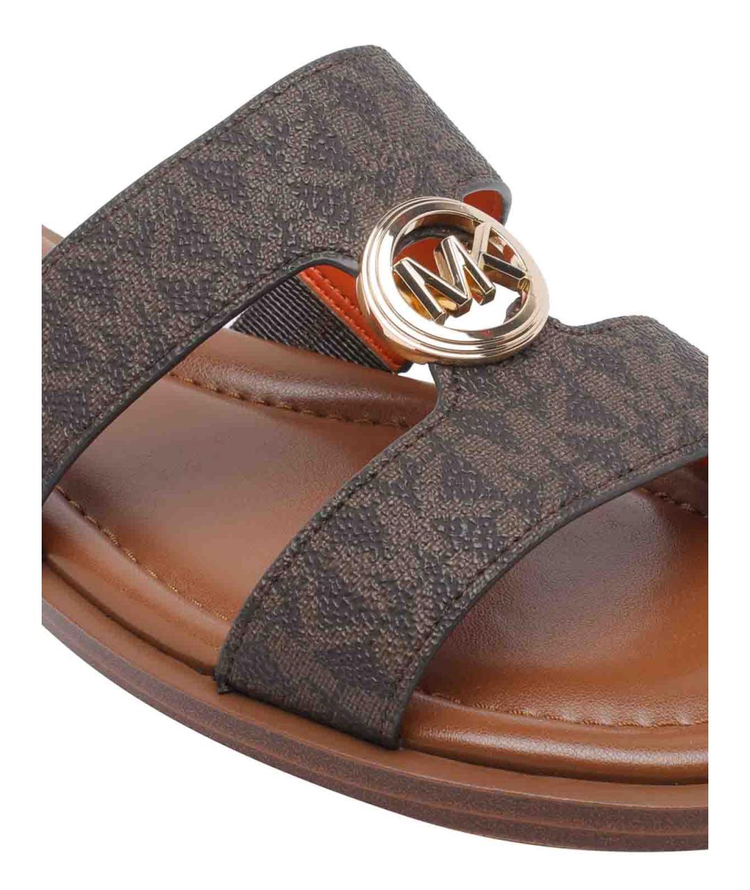 MICHAEL MICHAEL KORS Коричневые сандалии, фото 4