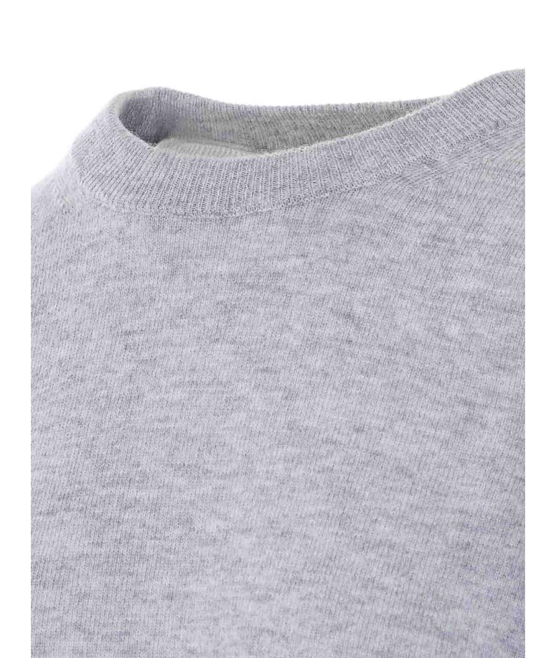 ZADIG & VOLTAIRE Серый шерстяной джемпер / свитер, фото 3