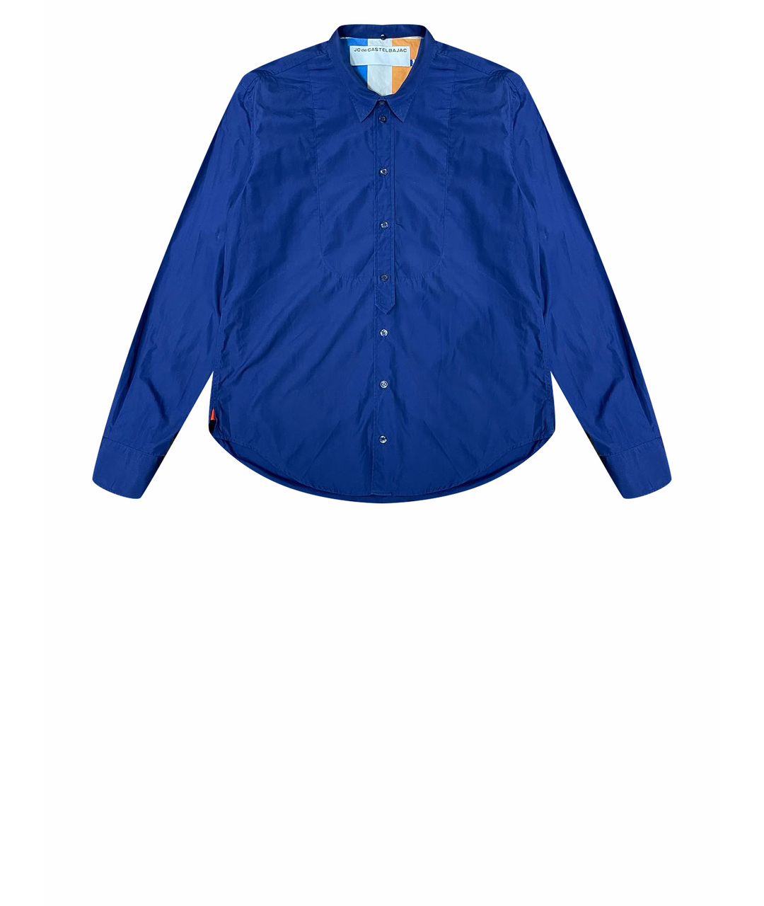 JC DE CASTELBAJAC Синяя хлопковая кэжуал рубашка, фото 1