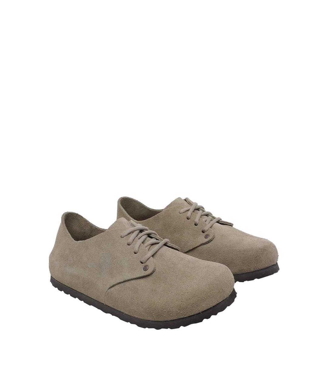 BIRKENSTOCK Серые замшевые ботинки, фото 2