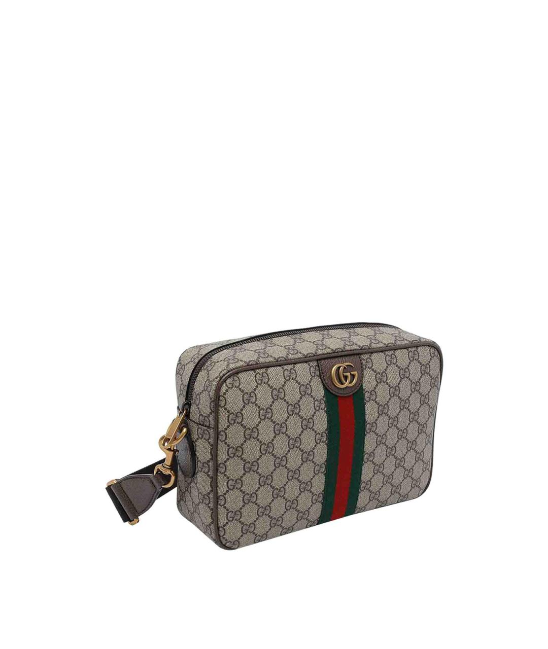 GUCCI Серая сумка на плечо, фото 2