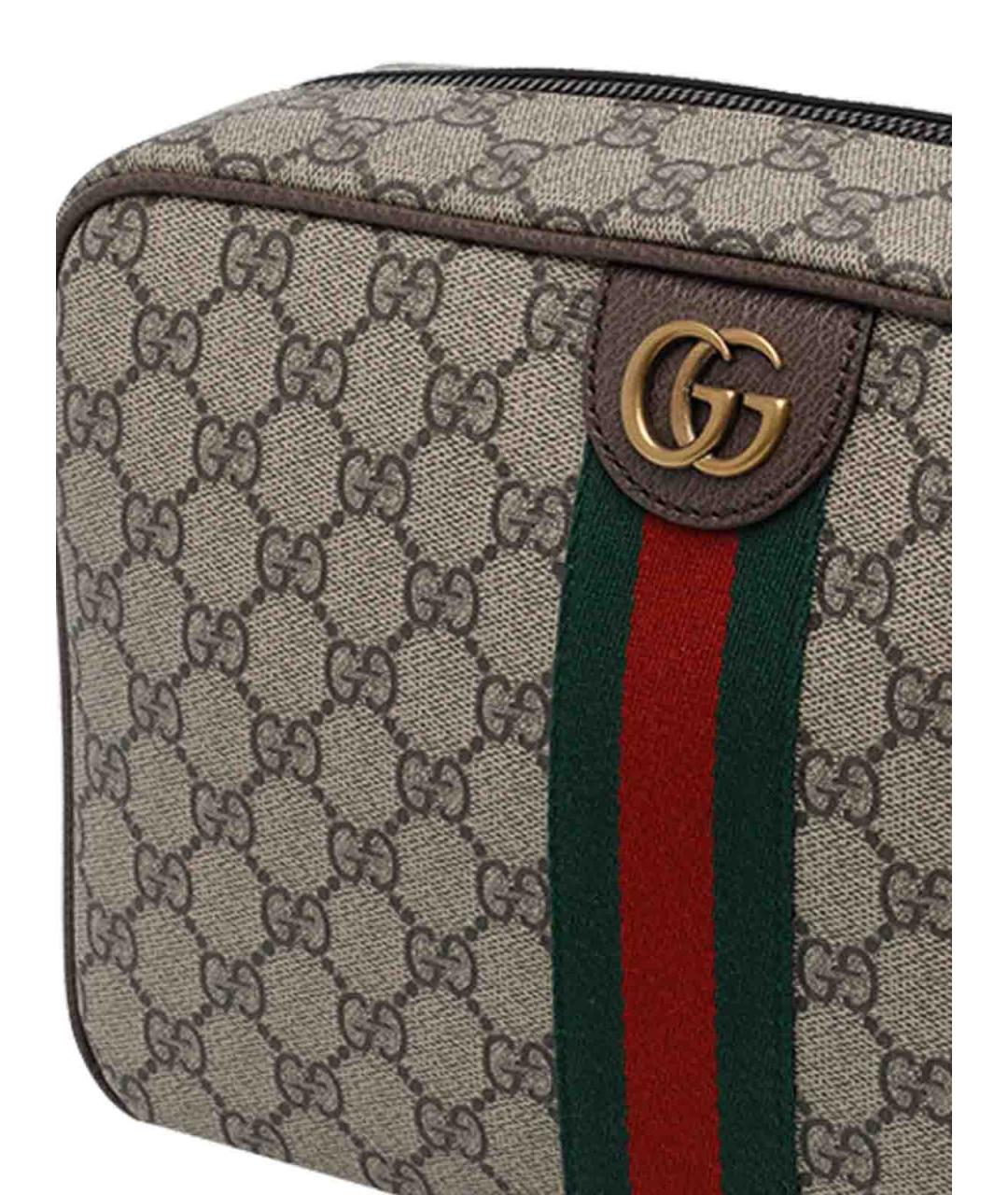 GUCCI Серая сумка на плечо, фото 4
