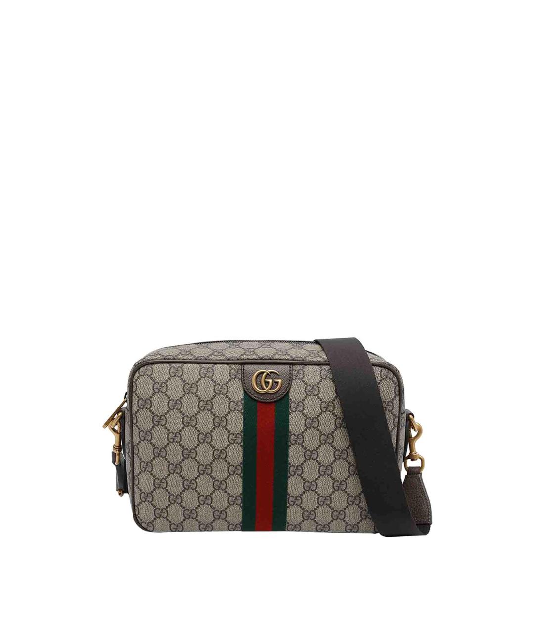 GUCCI Серая сумка на плечо, фото 5