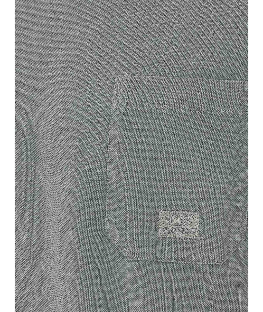 CP COMPANY Серая хлопковая юбка миди, фото 3