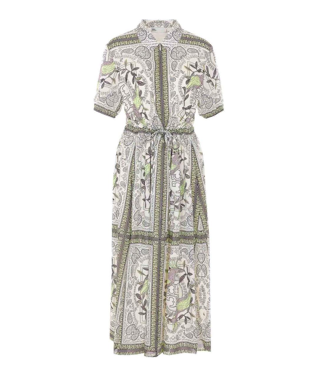 TORY BURCH Мульти хлопковое повседневное платье, фото 1