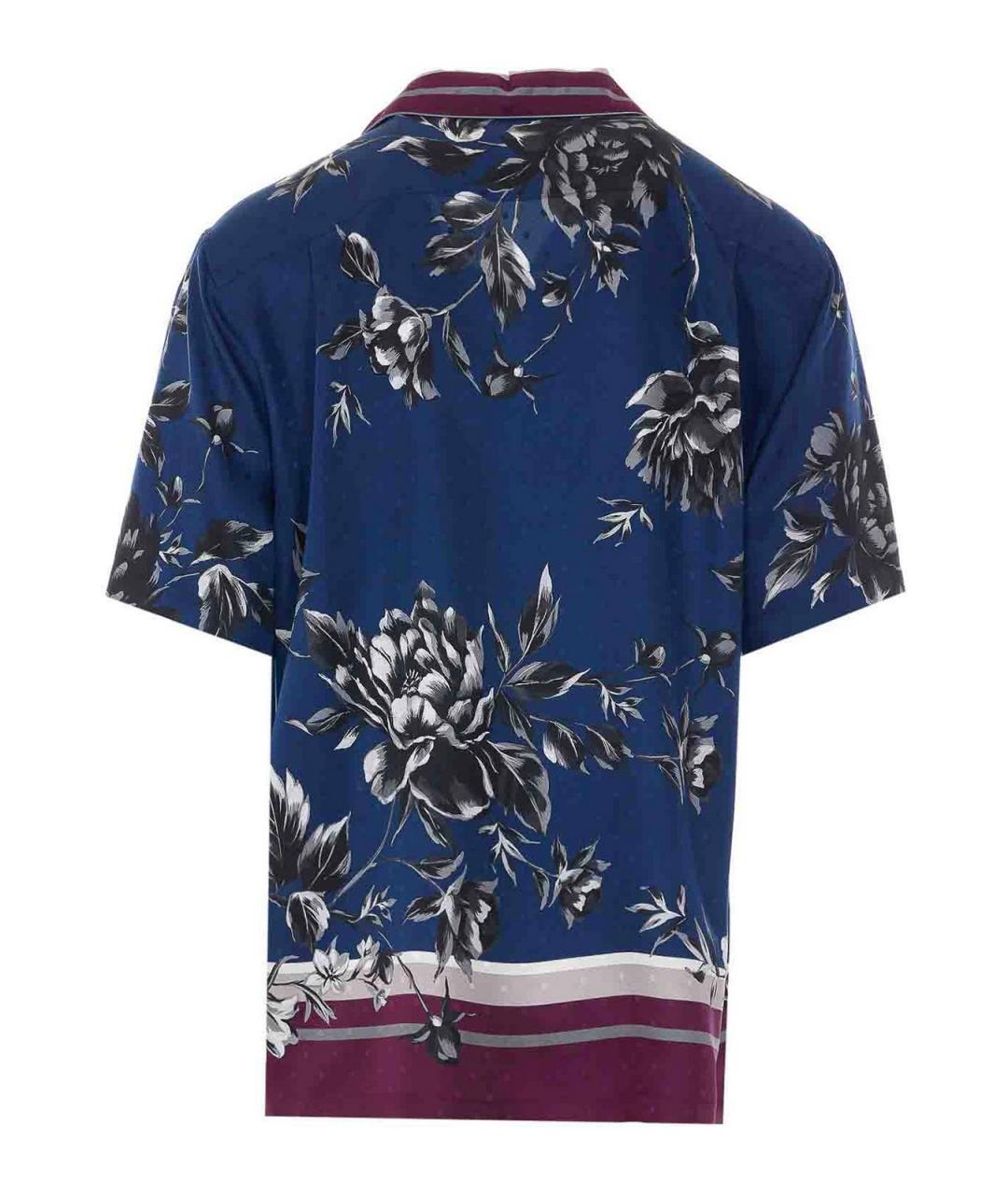 DOLCE&GABBANA Мульти шелковая кэжуал рубашка, фото 2