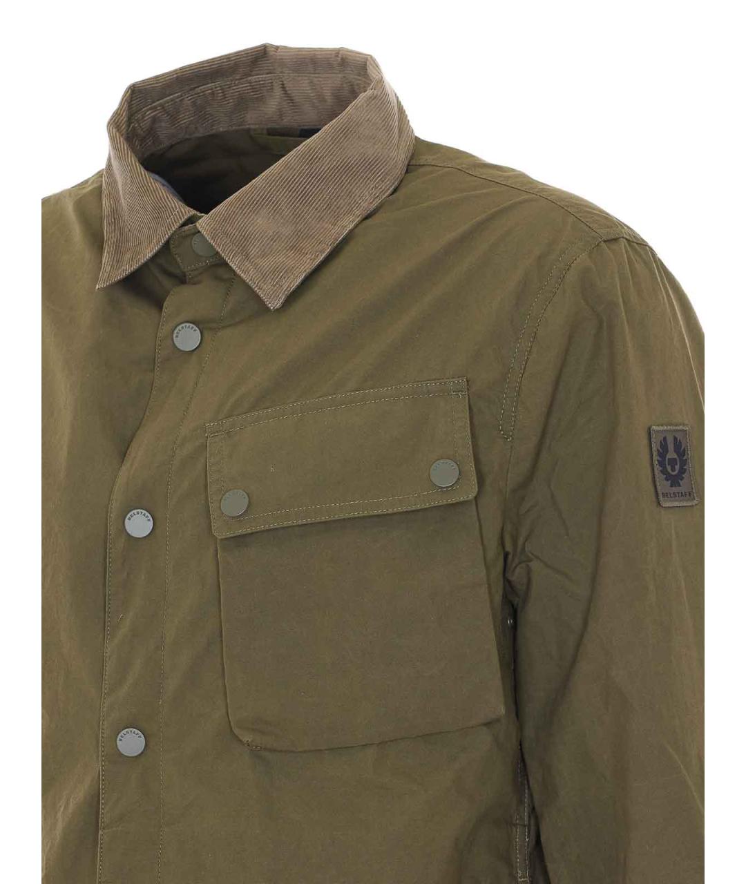 BELSTAFF Зеленая куртка, фото 3