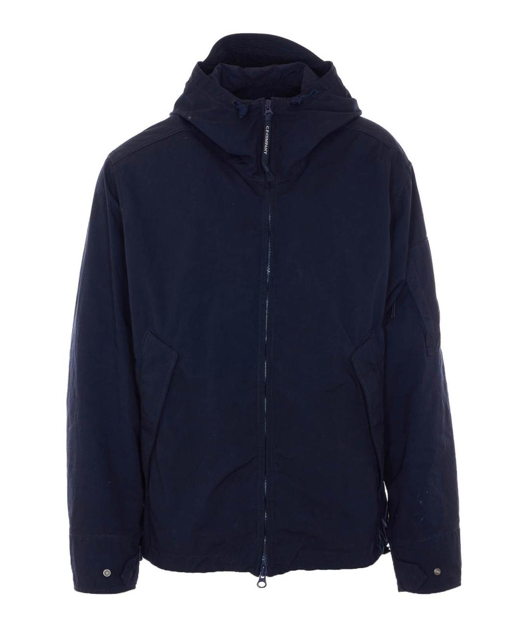 CP COMPANY Синяя полиамидовая куртка, фото 1