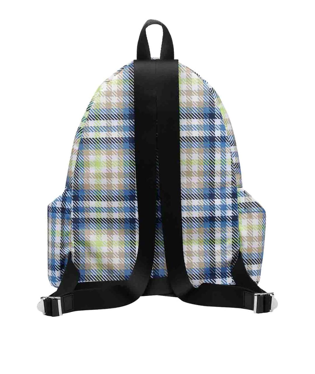 VIVIENNE WESTWOOD Синий кожаный рюкзак, фото 3