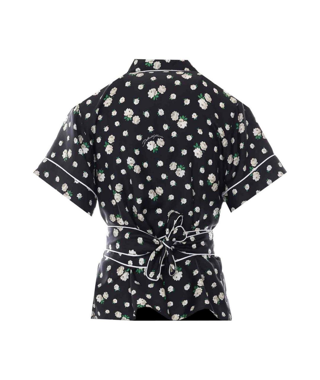 DOLCE&GABBANA Мульти шелковая рубашка, фото 2