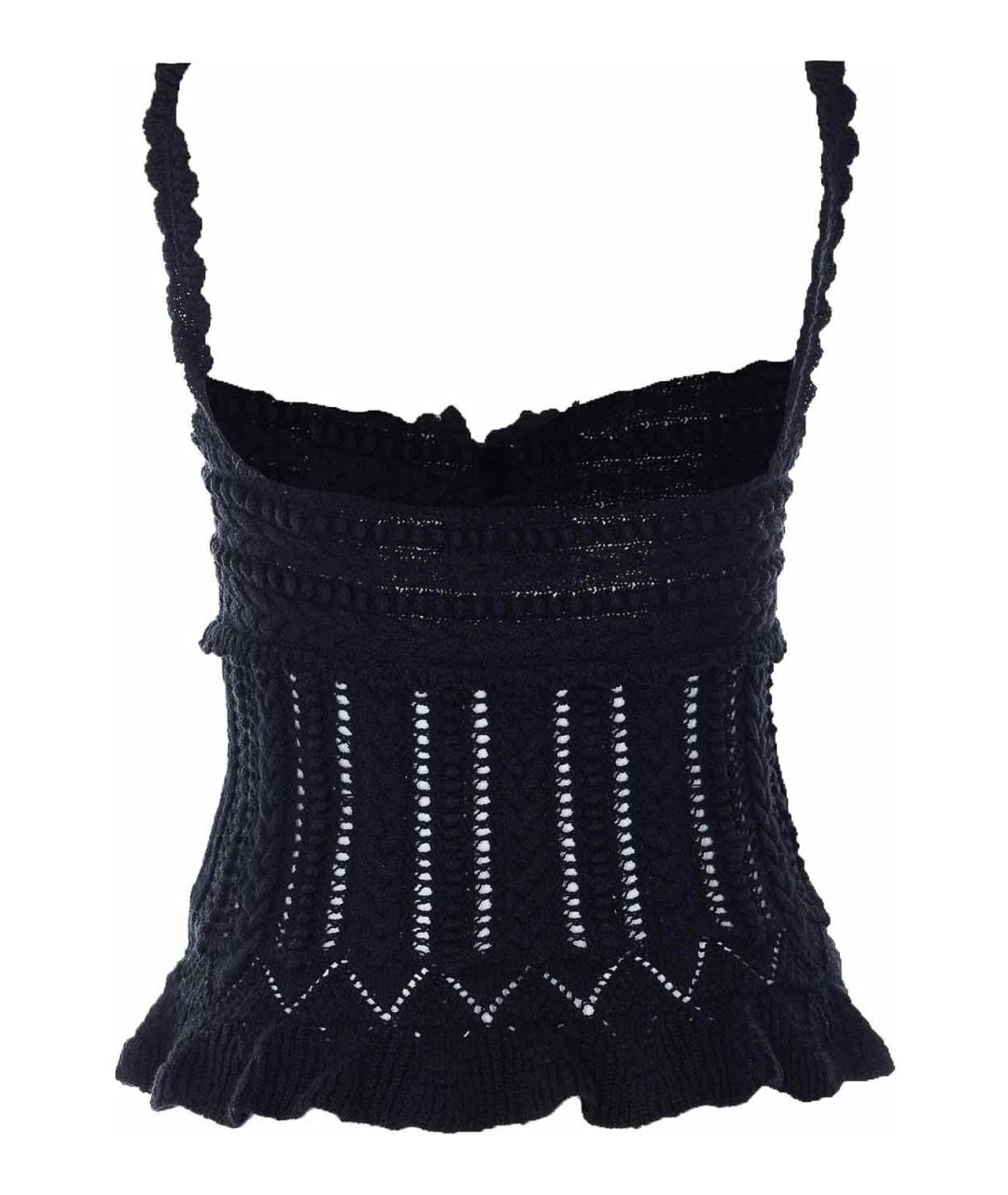 ISABEL MARANT Черная хлопковая майка, фото 2