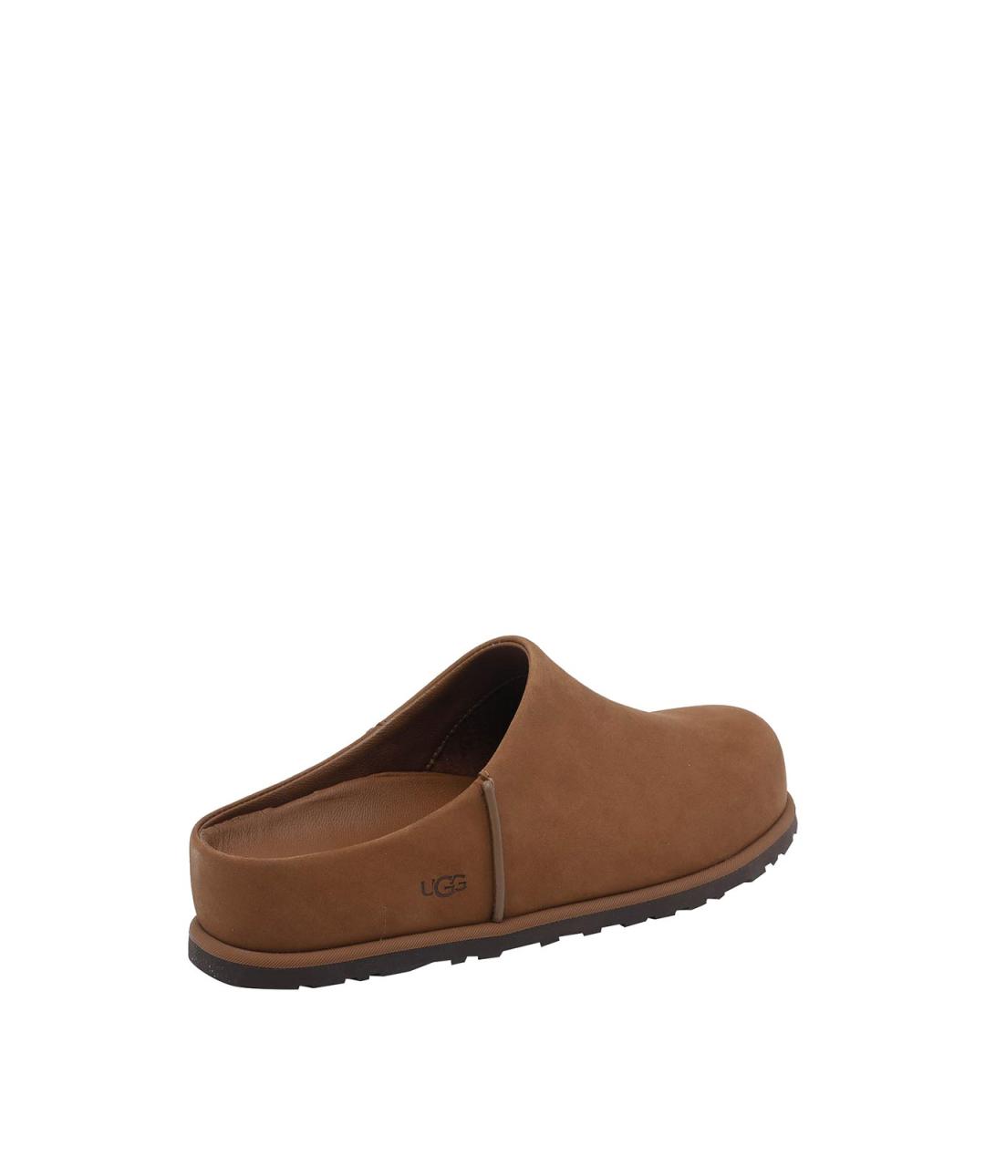 UGG AUSTRALIA Коричневые замшевые слипоны, фото 3