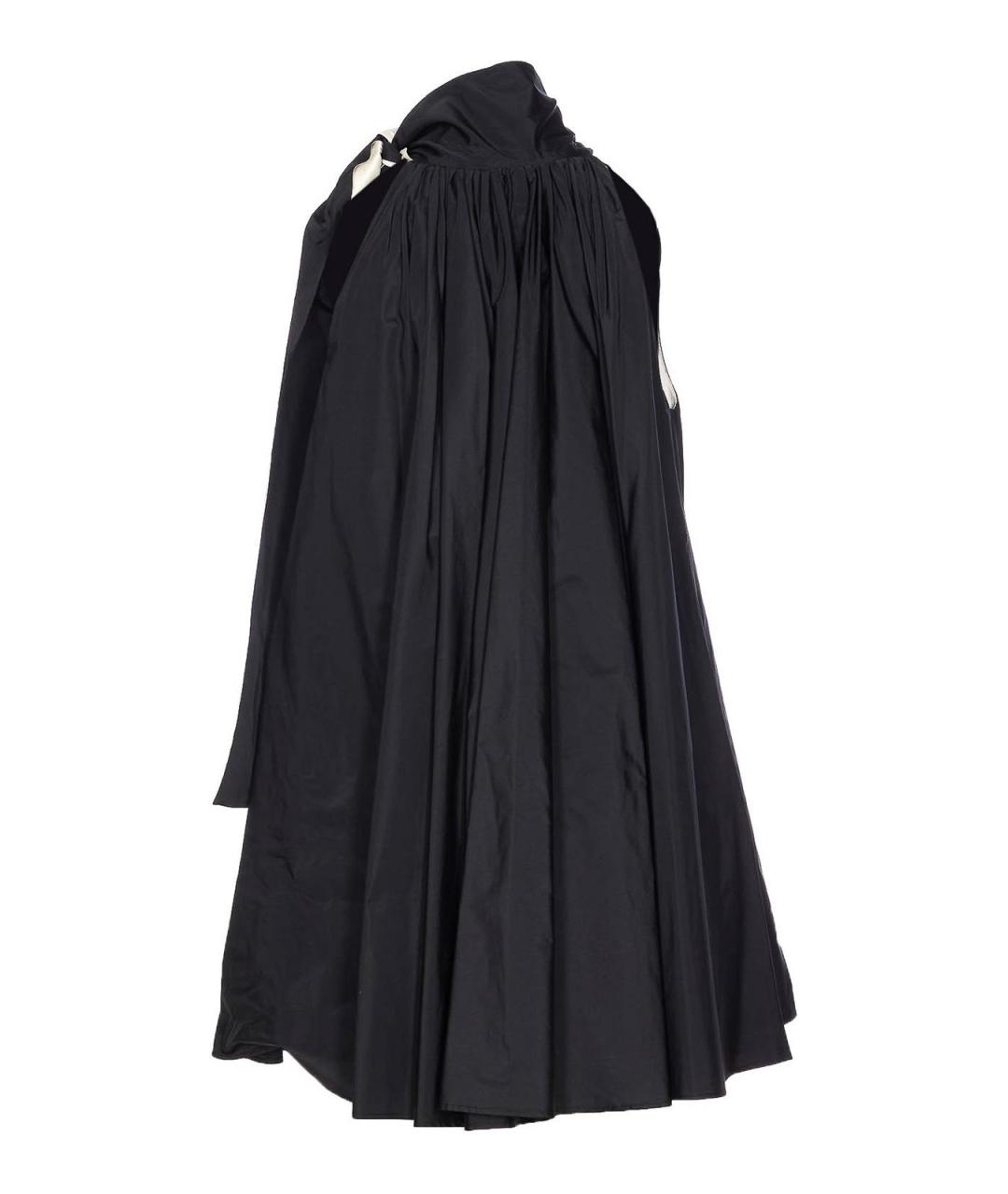 MAX MARA Черное полиэстеровое повседневное платье, фото 2