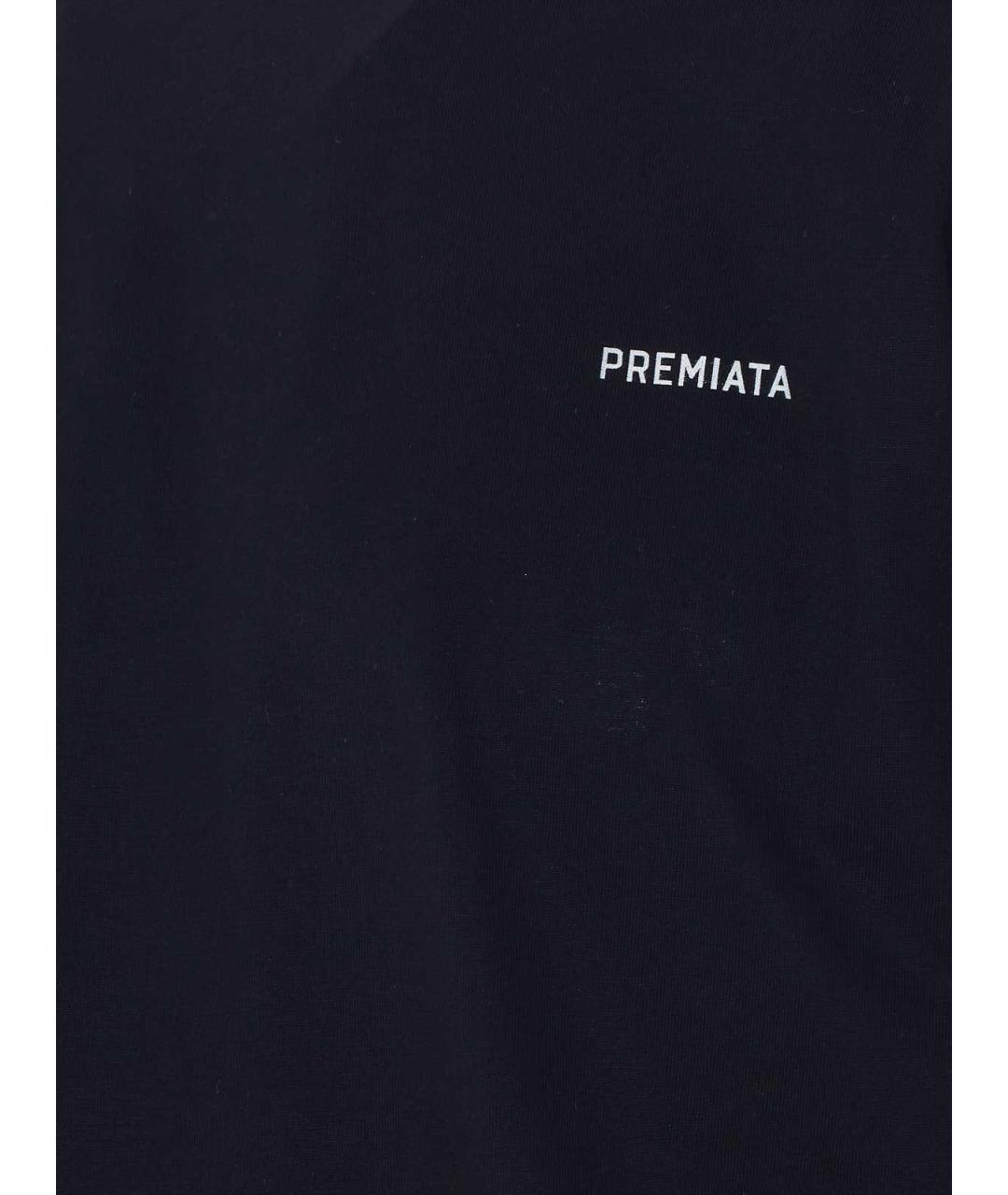PREMIATA Черная хлопковая футболка, фото 3