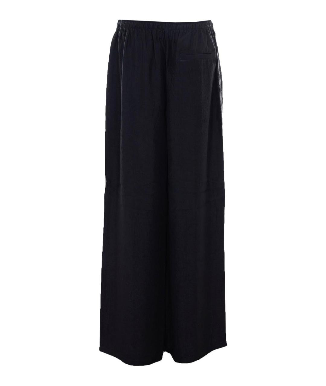 FILIPPA K Черные ацетатные брюки широкие, фото 2