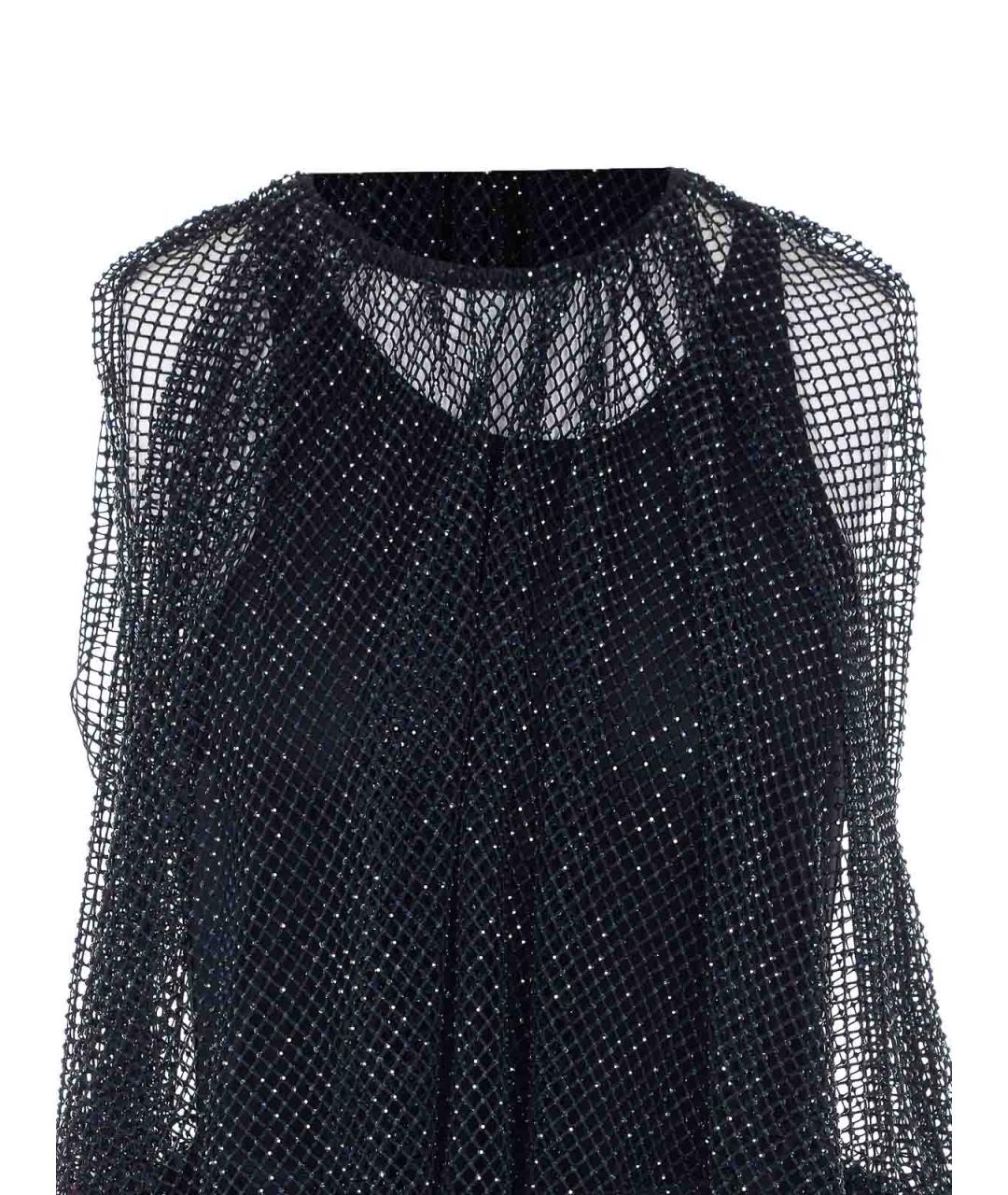 SPORTMAX Черное вечернее платье, фото 4