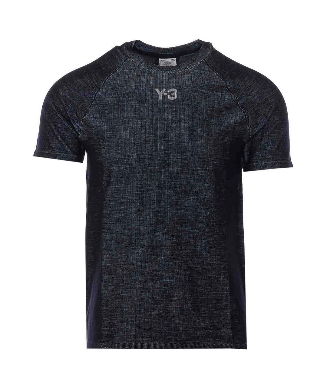 Y-3 Черная футболка, фото 1
