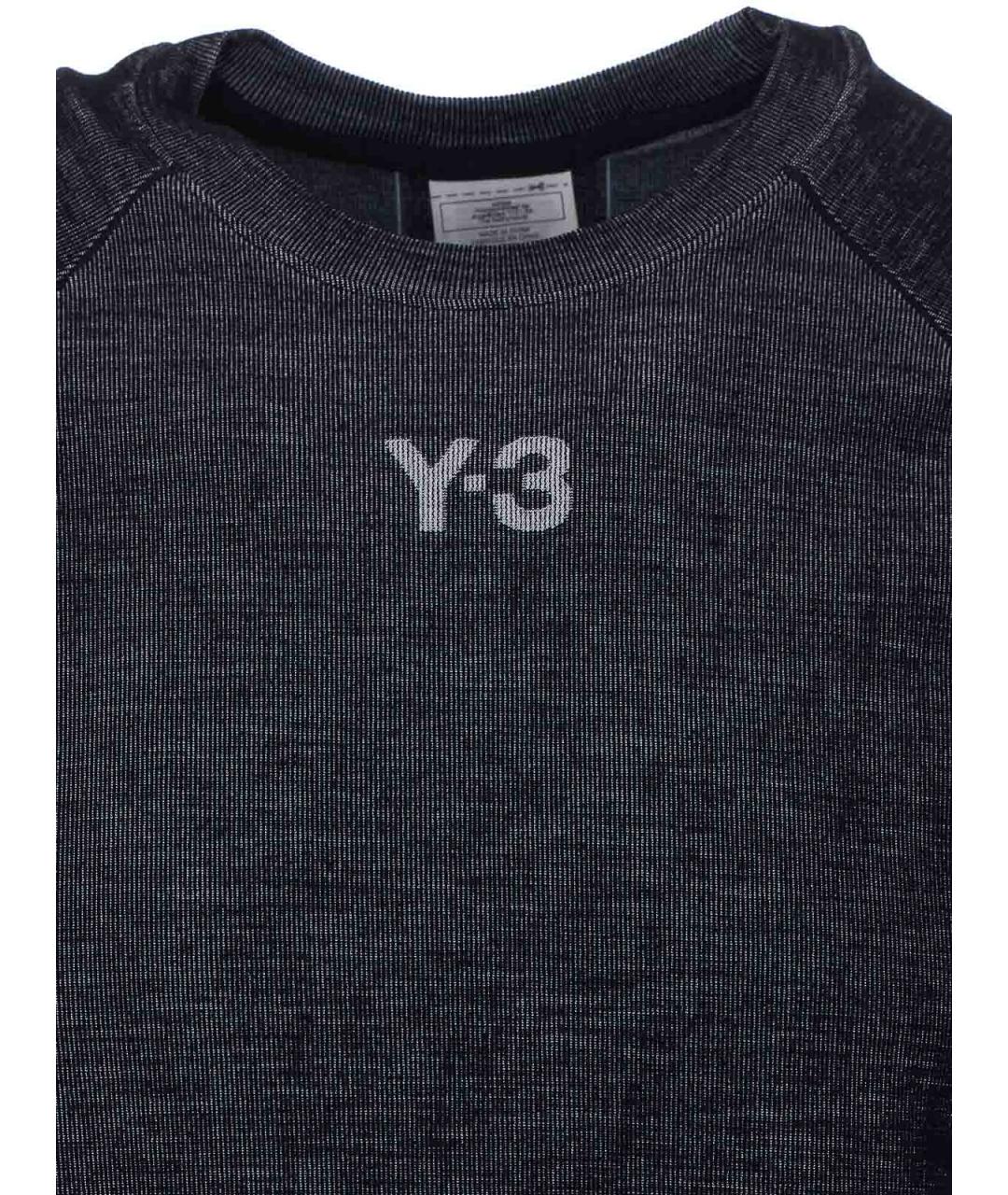 Y-3 Черная футболка, фото 4