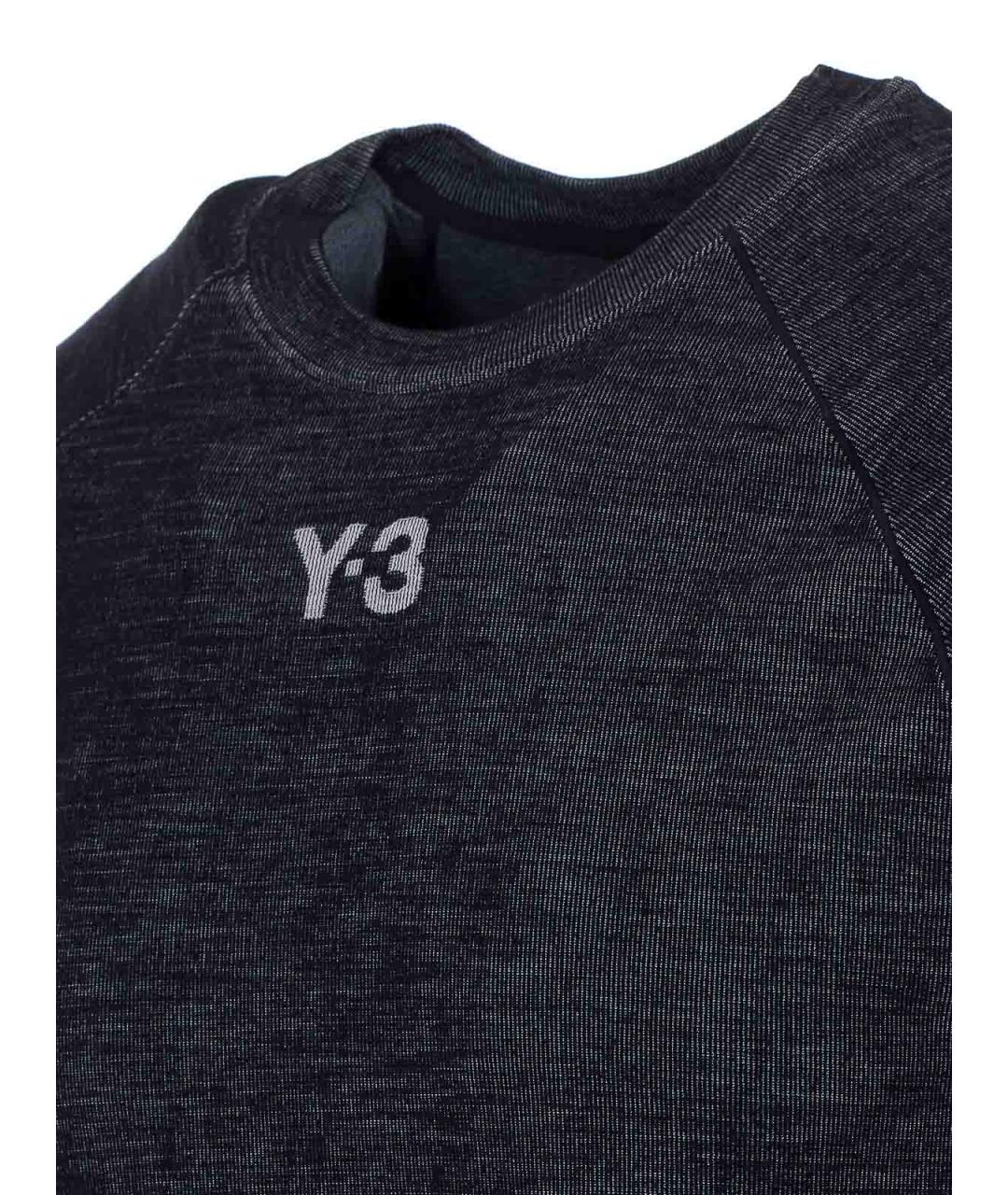 Y-3 Черная футболка, фото 3