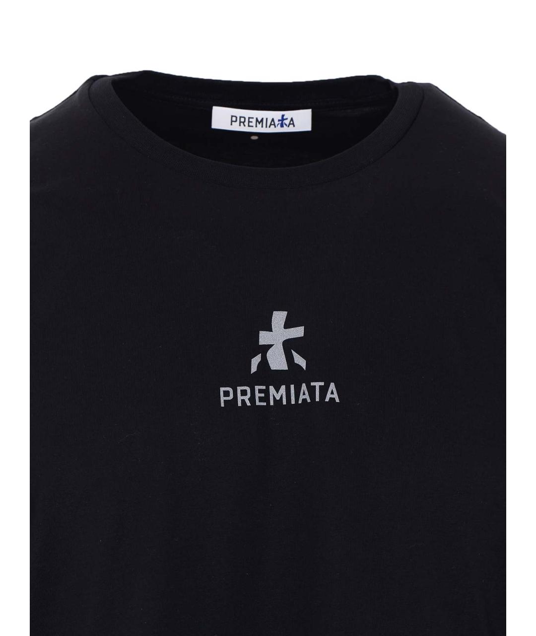 PREMIATA Черная хлопковая футболка, фото 4