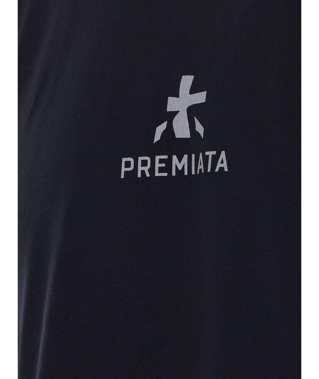 PREMIATA Черная хлопковая футболка, фото 3